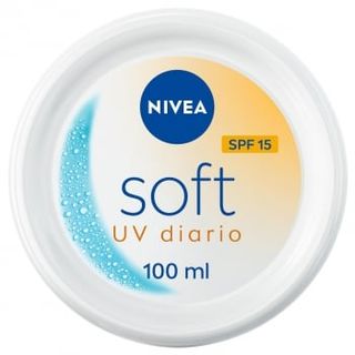 Crema Hidratante Diaria Spf15 Uv Soft Nivea 100 Ml.
