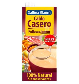 Caldo Basico Pollo Jamon Gallina Blanca 1 L