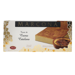 Turrón Marcona Crema Catalana 225 Gr.
