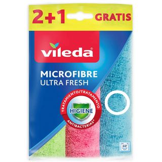 Bayeta De Microfibra Ultra Fresh Vileda 3 Uds (258749)