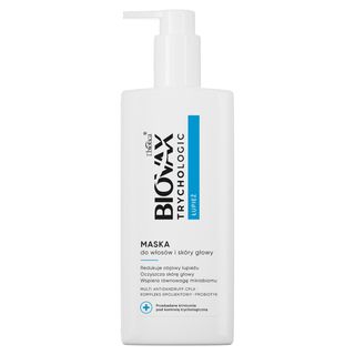 Biovax Trychologic maska do włosów i skóry głowy łupież, 200 ml