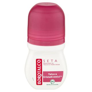 Borotalco Seta Profumo Di Talco E Fiori Rosa Deo Roll On 50 Ml - 000274507