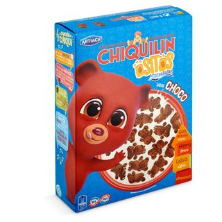 Galletas A Cucharadas Ositos Sabor Choco Artiach Chiquilin Caja 320 G