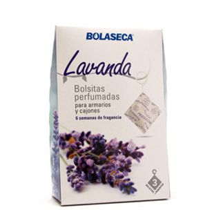 Bolsita Perfumada Para Armarios Y Cajones Lavanda 3 Uds. Bolaseca (8412490500212)