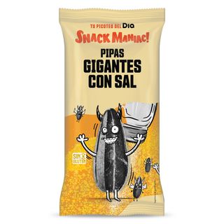 Pipas Gigantes Con Sal Snack Maniac De Dia Bolsa 200 G