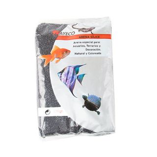 2 Kg Nayeco Arena Negra Para Acuarios Y Terrarioskg