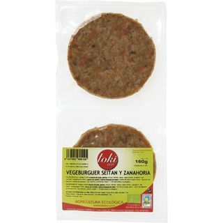 Vegeburger Seitán-Zanahoria Tokieco, Bandeja 160 Gr. (11145083)