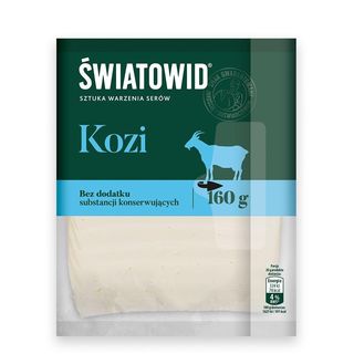 Światowid Ser kozi plastry 160 g