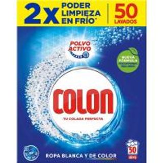Detergente En Polvo Colon,  Maleta 50 Dosis (17727603)
