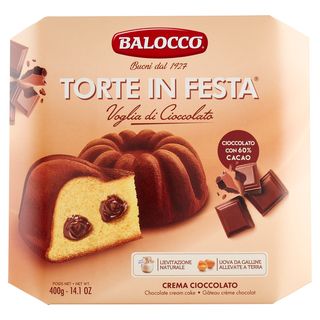 Balocco Torte in Festa Chocolate Cake, 400g