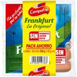 Salchichas Frankfurt Campofrío, Pack 4X140 Gr. (12747523)