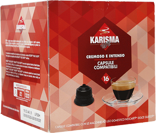 16 Capsule Cremoso e Intenso Compatibili Dolce Gusto