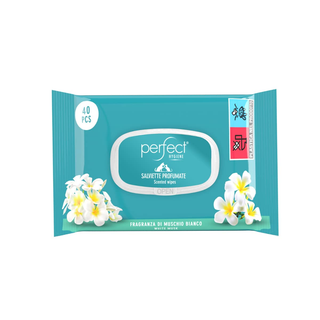 Perfect hygiene salviette profumate 40pz muschio bianco