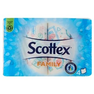Scottex Family Carta Da Cucina 4 Rotoli