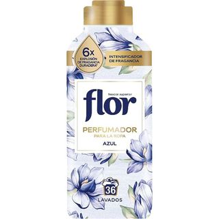 FLOR Suavizante Azul Perfumado 720 Ml 36 Lavados