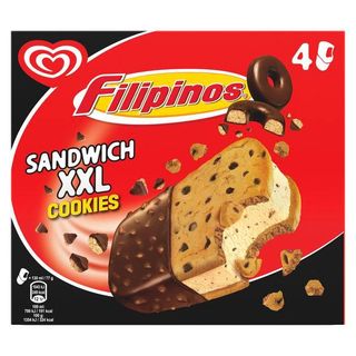 Sandwich Cookie Xxl Filipinos,  4 Uds, Caja 308 G (26011817)