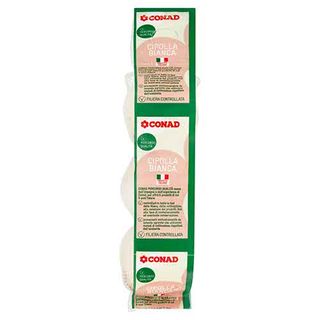 CONAD Percorso Qualità Cipolla Bianca Italia Cal. 50/70 0,300 kg - 8003170024977