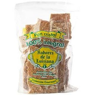 Pan Cristal 100% Integral Sabores De La Luisiana 120 G.