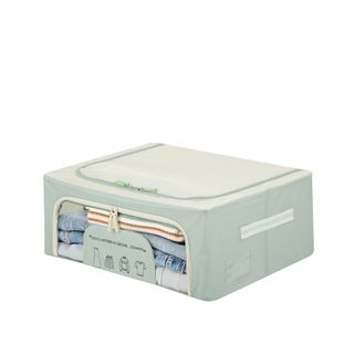 Scatola armadio 50x40x20 cm doppia cerniera e scritta - verde