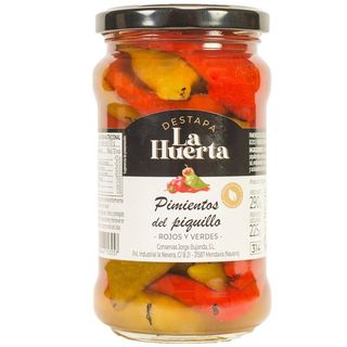 LA HUERTA Pimiento Piquillo Rojo Y Verde 300 G