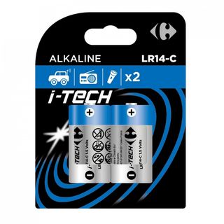 2 Pilas Lr14 I-Tech Carrefour