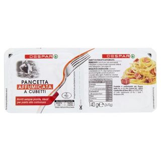 Despar Pancetta Affumicata A Cubetti 2 X 70 G