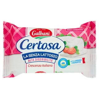 Galbani Certosa Crescenza Italiana La Senza Lattosio 165 G