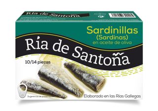 Sardinilla Con Aceite De Oliva Ria De Santoña 81Gr.