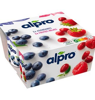 Yogur Alpro Arándanos-Frutos Rojos 4 Uds.