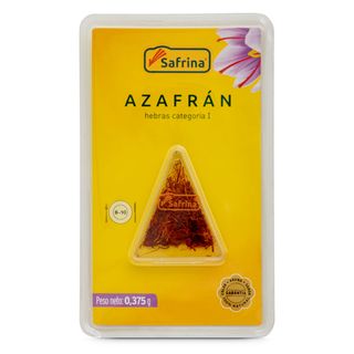 Azafrán En Hebras Safrina Caja 0.375 G