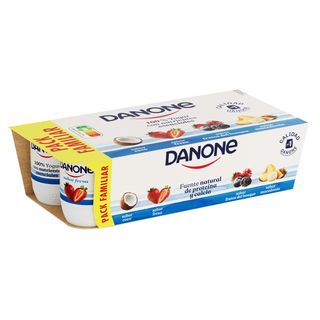 Yogures con Sabores Variados Danone 8 X 120 Ml