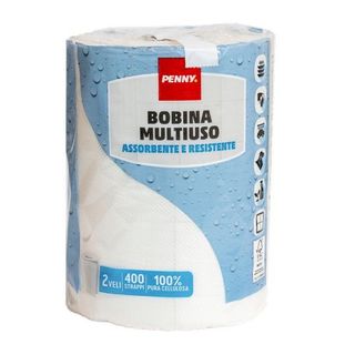 Bobina Penny 1 Rotolo 2 Veli 400 STrappi