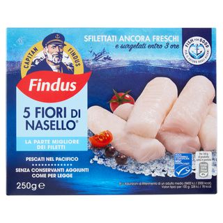 Capitan Findus 5 Fiori Di Nasello 250 g