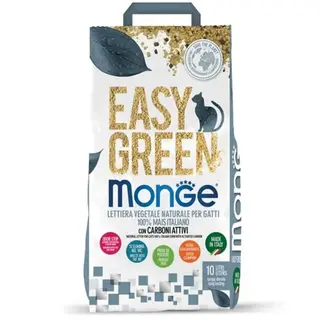 Monge lettiera vegetale mais carboni attivi 10l