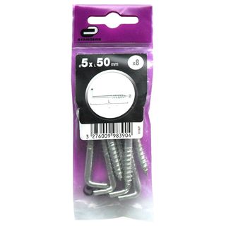 8 Escapulas Rosc Cab Chata A Zinc  5X50 (15692572)