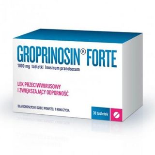 Groprinosin Forte 1 g 30 tabletek