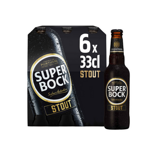Super Bock Cerveja Preta Stout 6x33cl