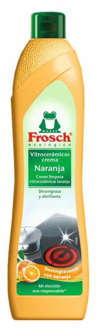 Limpiador Vitrocerámica Naranja Frosch 500 Ml