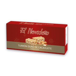 Turron Duro Cacahuete El Navideño