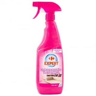 Limpia Tapicería Y Alfombras Expert Carreofur 750 Ml.