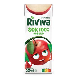 Riviva Sok jabłkowy 100%, 200 ml