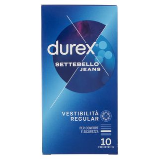 PRESERVATIVI SETTEBELLO JEANS DUREX X10
