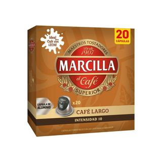 Marcilla - Cápsulas Café Largo 20 Uds (264259)