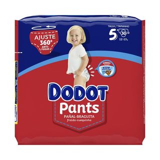 Pañales Pants Talla 5 de 12 a 17Kg - Dodot - 30 unidades 8001090796134