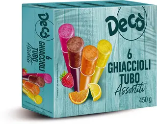 Deco'Ghiaccioli Tubo 6Pz 450Gr - 148969