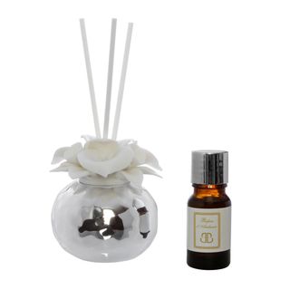 Profumatore calla con argento Miro Silver, - con essenza e bastoncini