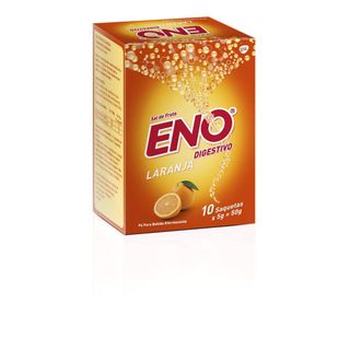 Sais em Pó Efervescente de Laranja Eno (emb. 10 x 5 gr)