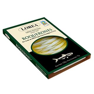 Boquerones En Aceite Oliva Lorea Eco 75 Gr.