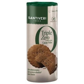 Galletas Santiveri Triple Zero Cacao Nibs 210 G