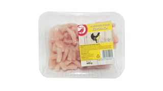 Auchan - Paski z fileta z piersi kurczaka - 400 g 